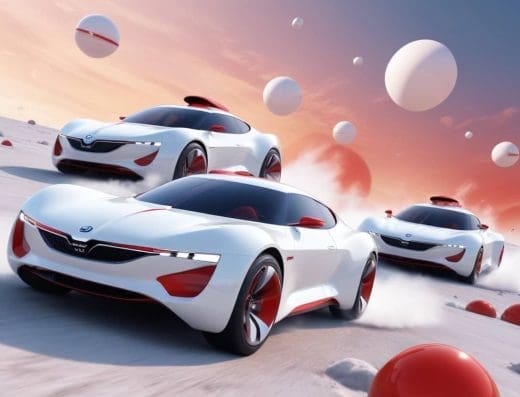 crveni-taxi-ruma.jpeg-59-kb-1216-x-832-piksela-u-futurističkom-utopijskom-horizontu-tri-lebdeća,-aerodinamična-bela-skoda-super-b-automobila-koja-lebde-kroz-tanke-formacije-nalik-oblaku-ai-generisano